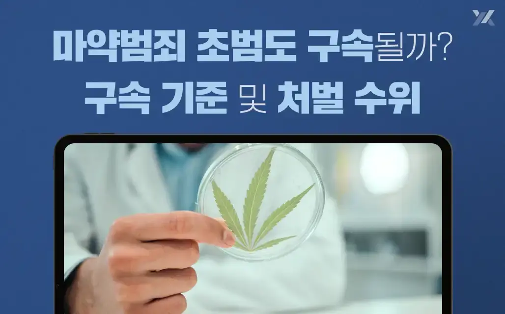 마약범죄초범구속