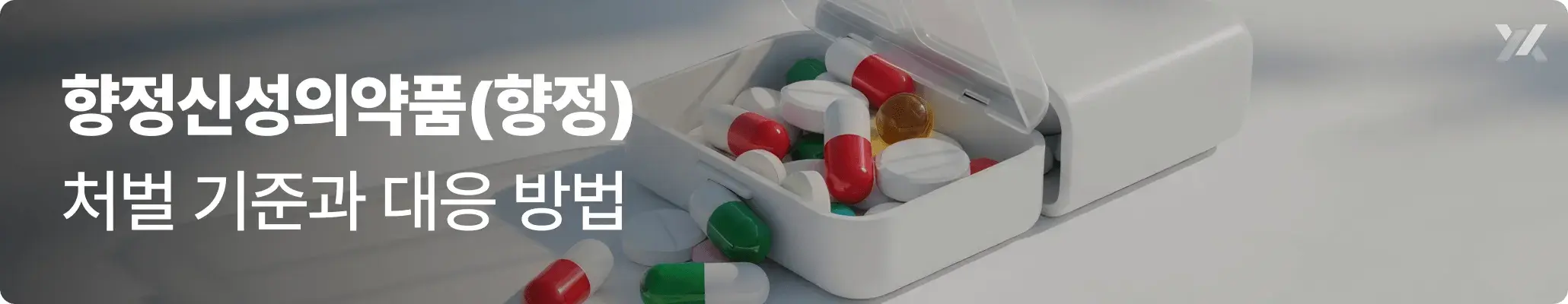 향정신성의약품(향정) 처벌 기준과 대응 방법 안내 이미지