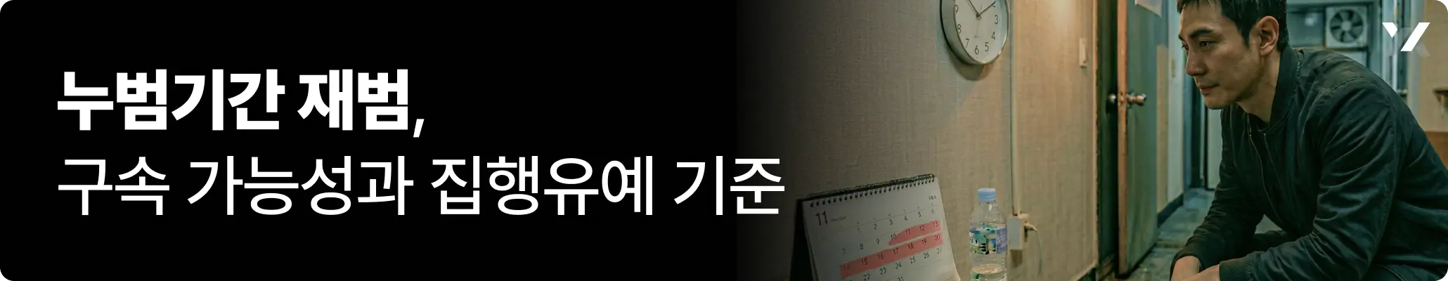 누범기간 재범 실형 방어 및 구속 영장 청구 시 집행유예 가능성 판단