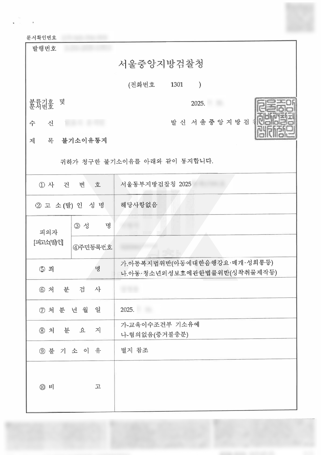 미성년자 성착취물 제작 혐의에서 기소유예 이끌어낸 사례